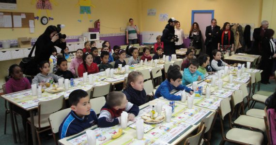 “Gesundes Frühstück” in den Schulen (der autonomen Region Madrid)
