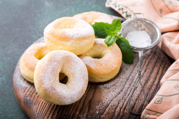 Rezept für hausgemachte Krapfen mit Olivenöl